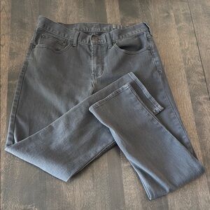Bullhead Skinny Jeans Dillon Gray LA Denim Co 32 30 Men's Cotton Spandex